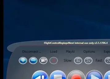 Flight Control Replay Professional Edition v3.5 for FSX/P3D/ESP was released