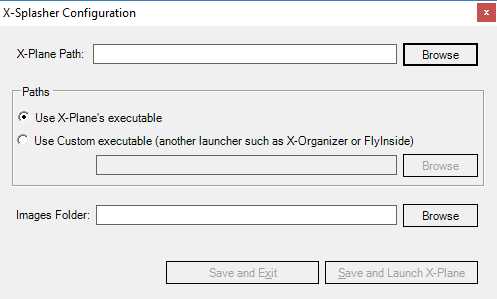 X-Splasher Configuration