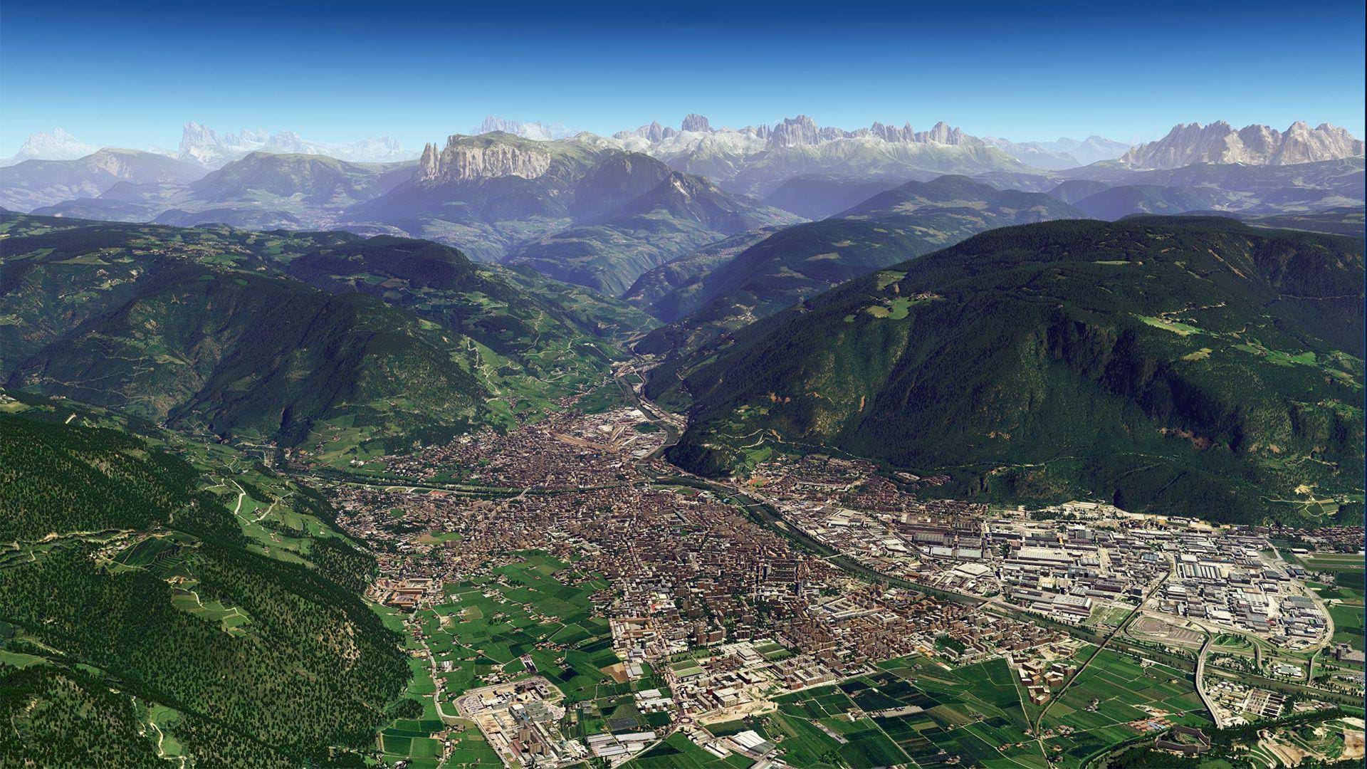 Coming to X-Plane: the Dolomites