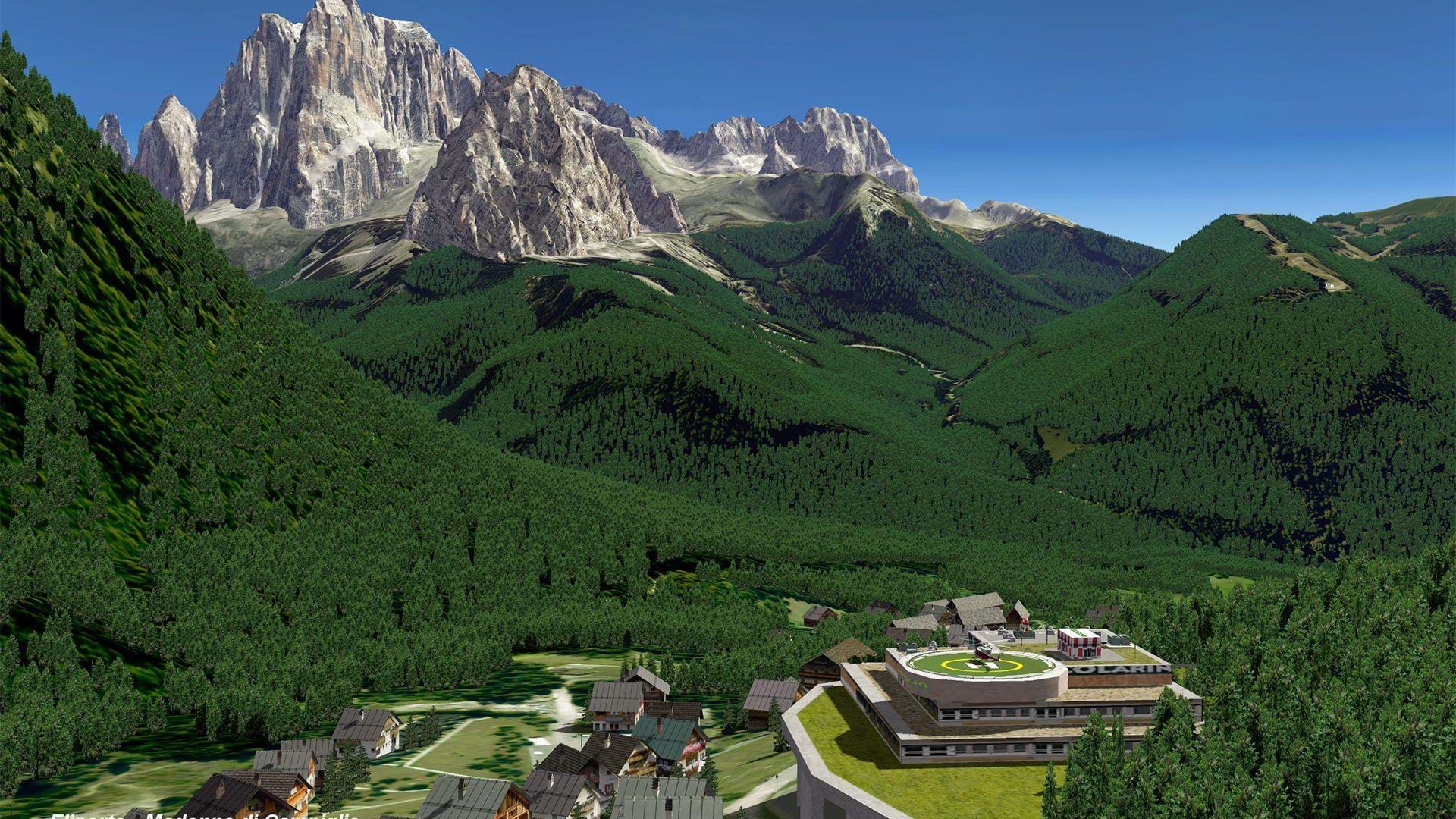 FSC Dolomiti 3D Custom scenery