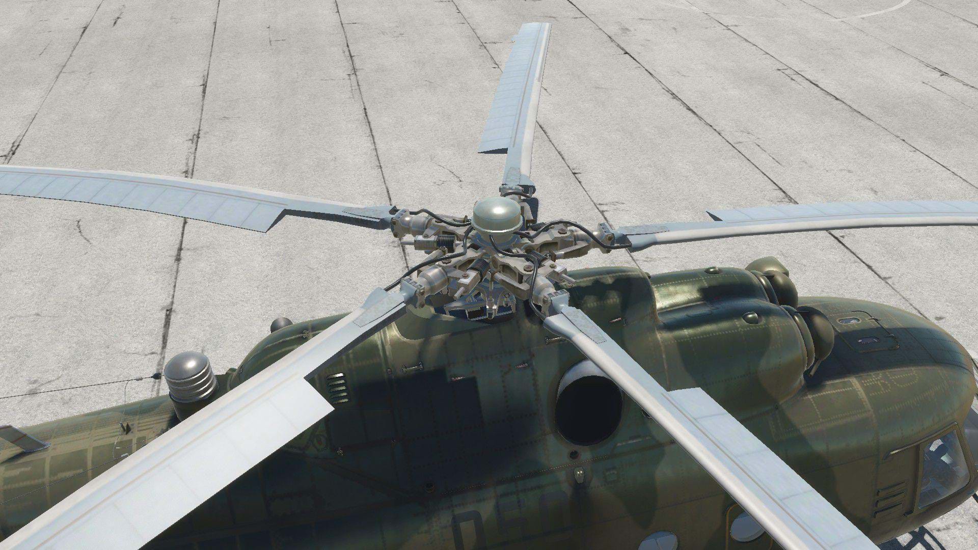 Belsimteck Mi-8 for DCS - main rotor