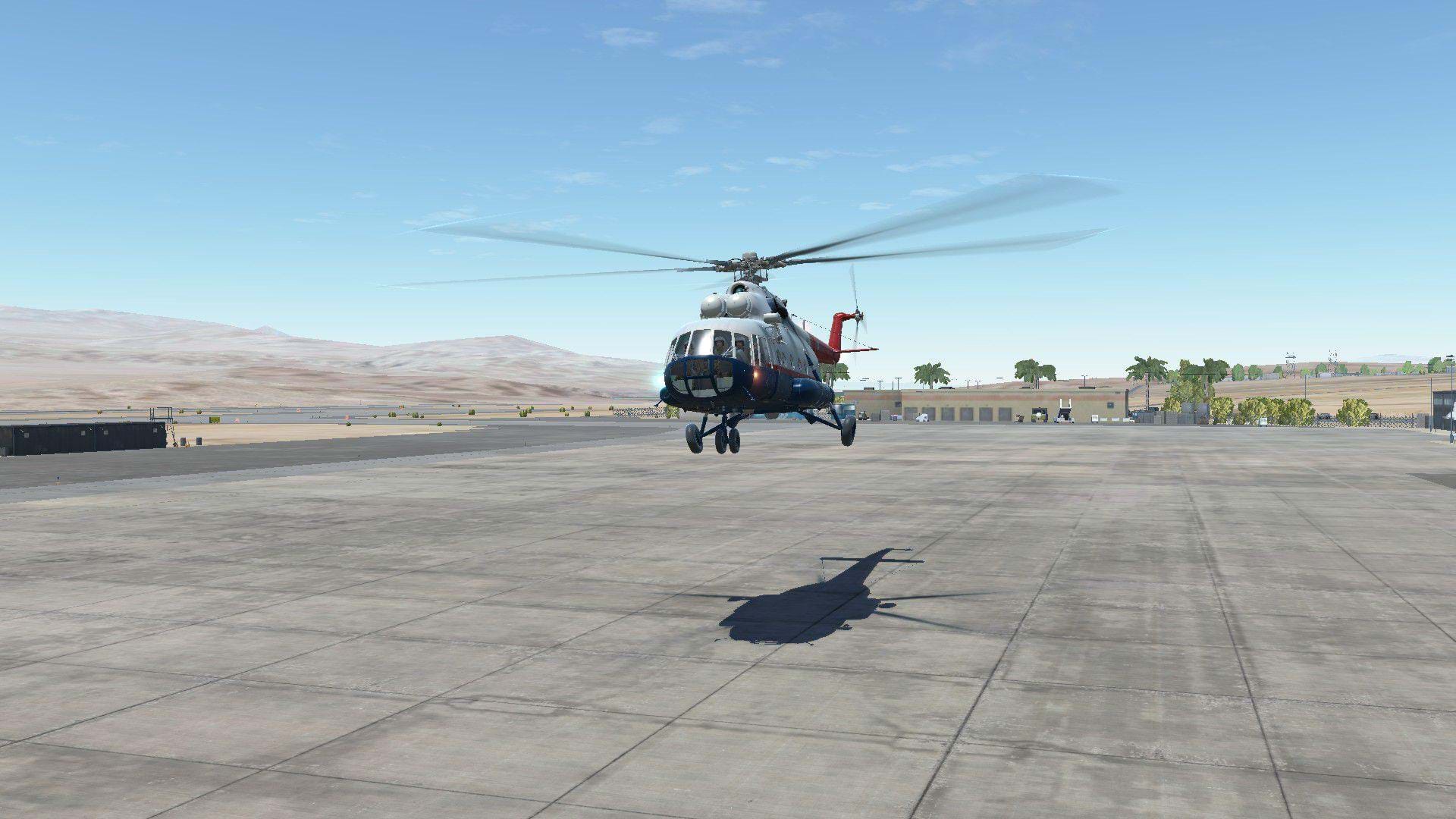 Belsimteck Mi-8 for DCS - hovering