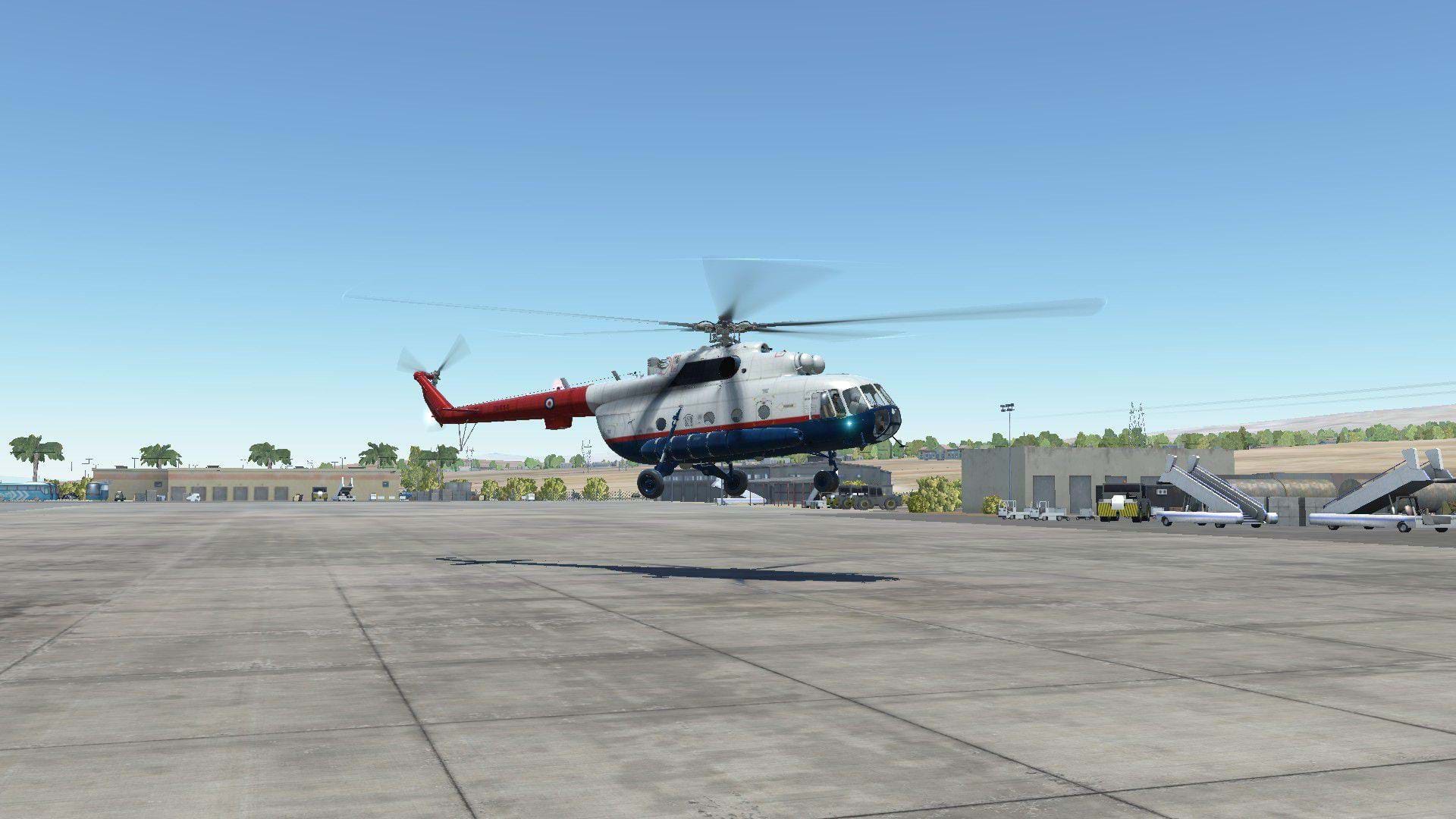 Belsimteck Mi-8 for DCS - hovering