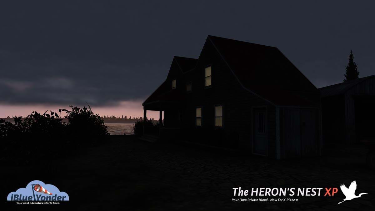 iBlueYonder's Heron's Nest for X-Plane