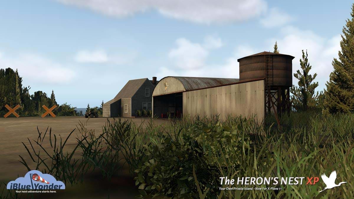 iBlueYonder's Heron's Nest for X-Plane