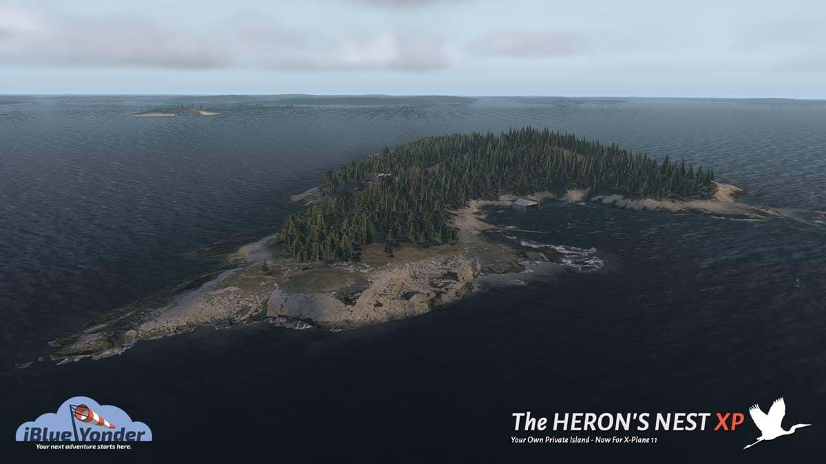 iBlueYonder's Heron's Nest for X-Plane