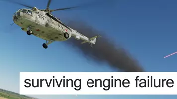 Video: surviving engine failure in the Mi-8