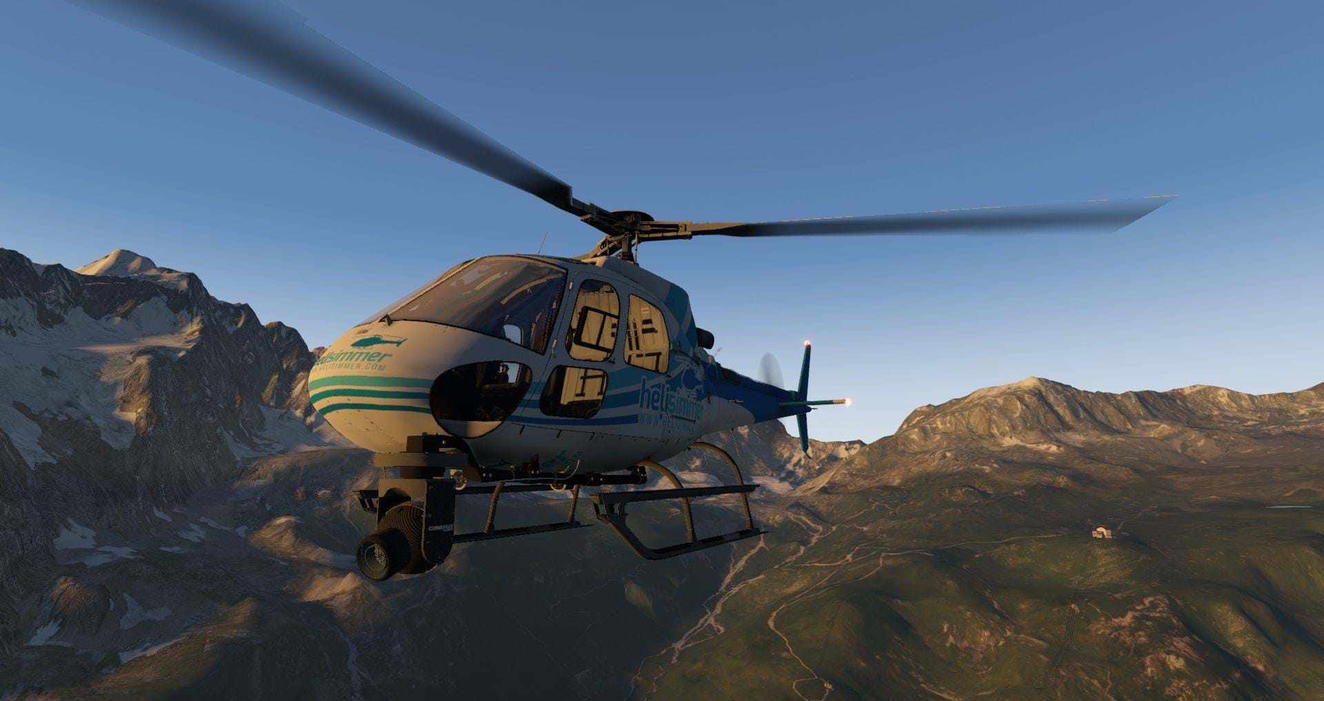 SwissCreations Pack for DreamFoil Creations AS350 - Cineflex