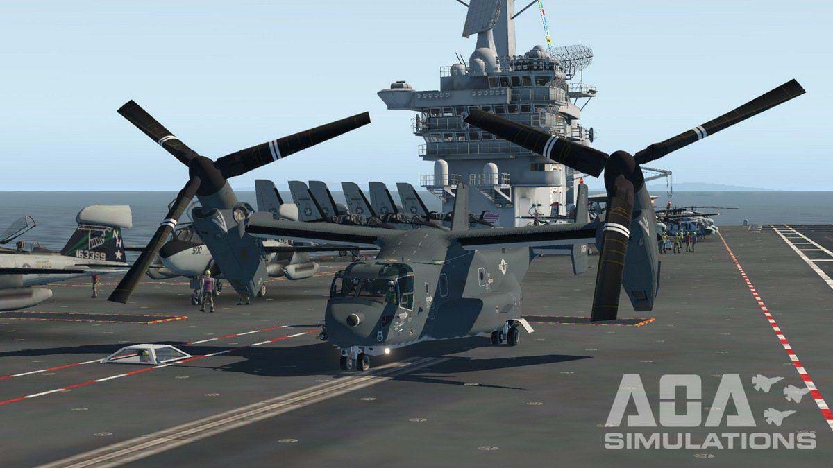 AOA Simulations V-22 Osprey for X-Plane