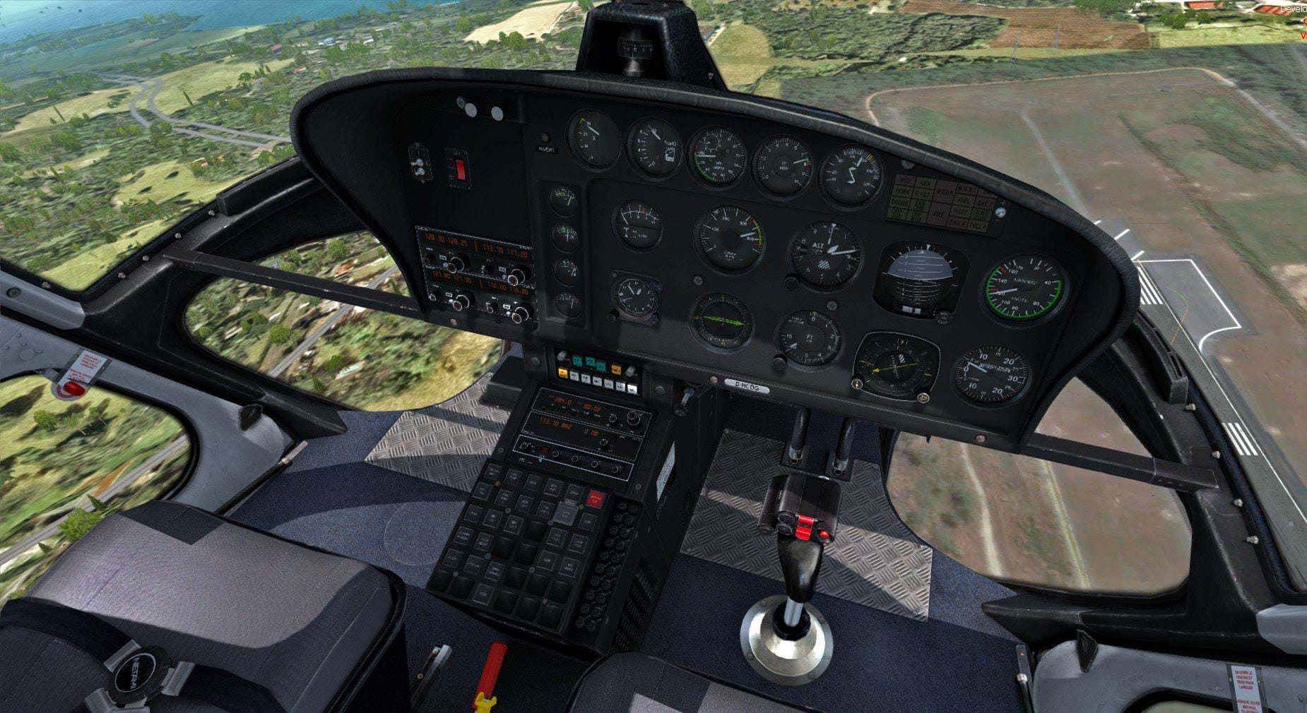 Nemeth Designs AS350 for FSX and P3D update