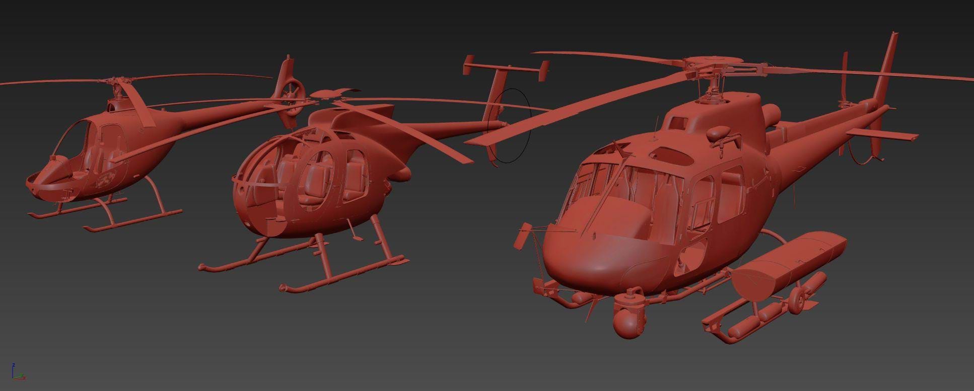 DreamFoil Creations Cabri G2, MD-500, AS350 for X-Plane