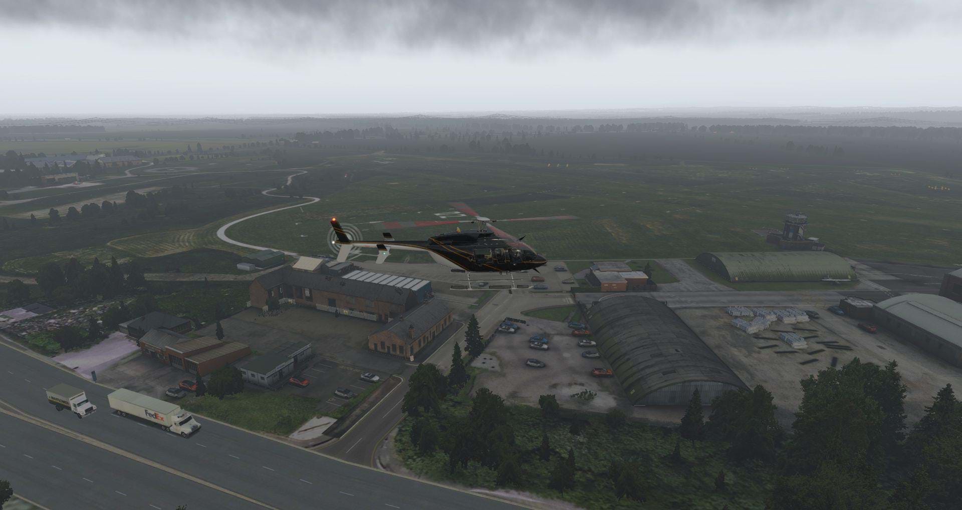 ORBX EGCB Manchester City Airport and Heliport (Barton)
