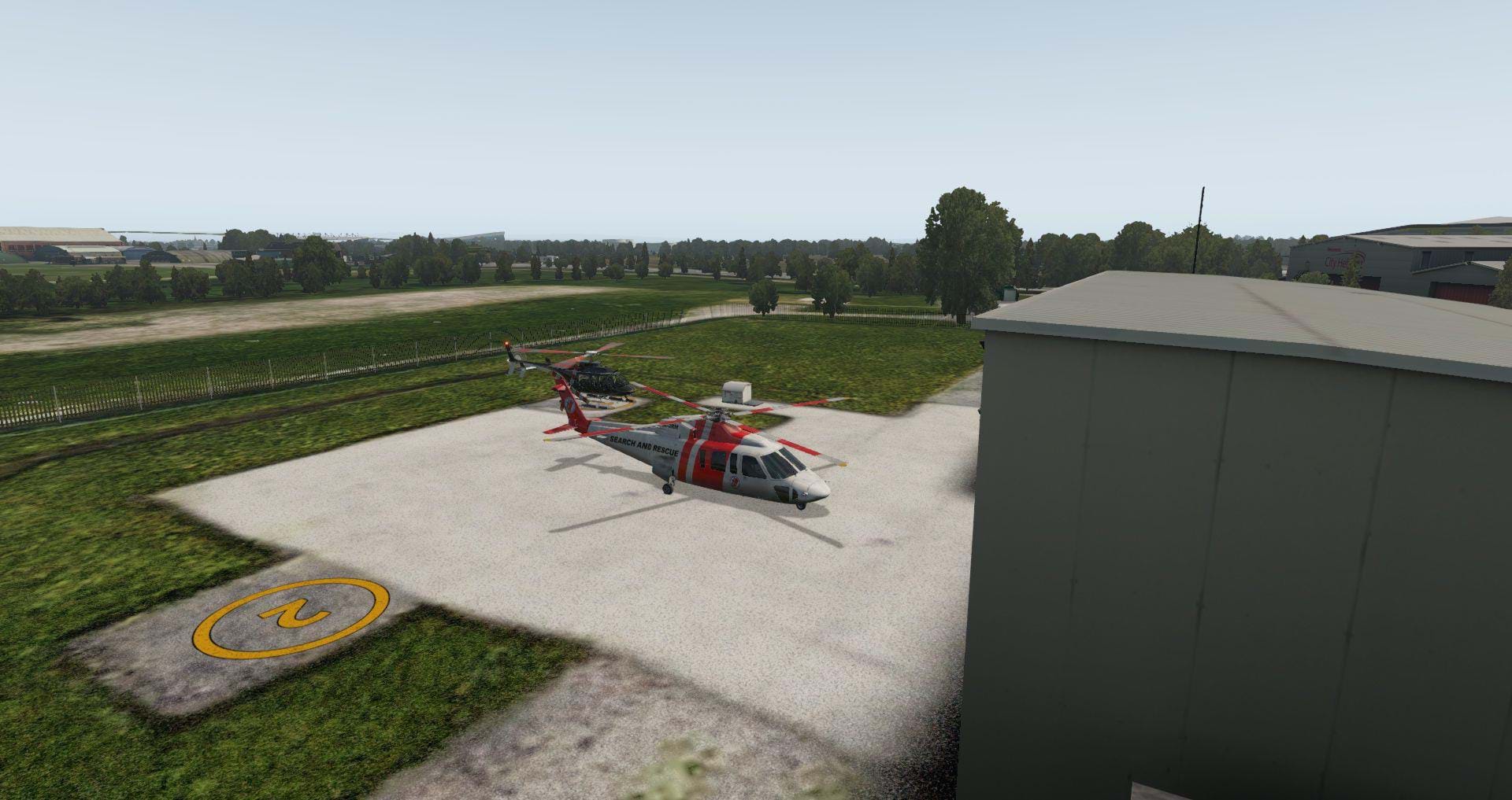 ORBX EGCB Manchester City Airport and Heliport (Barton)