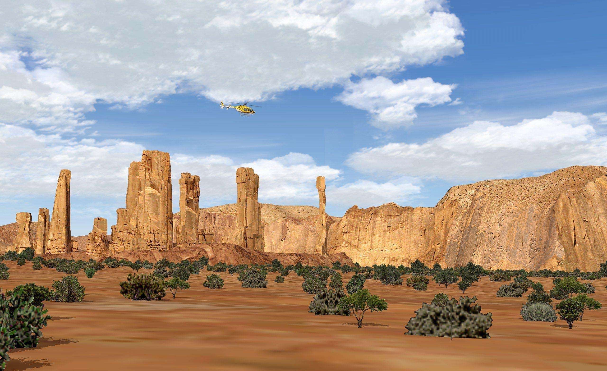 Frank Dainese Navajo Tribal Park for X-Plane