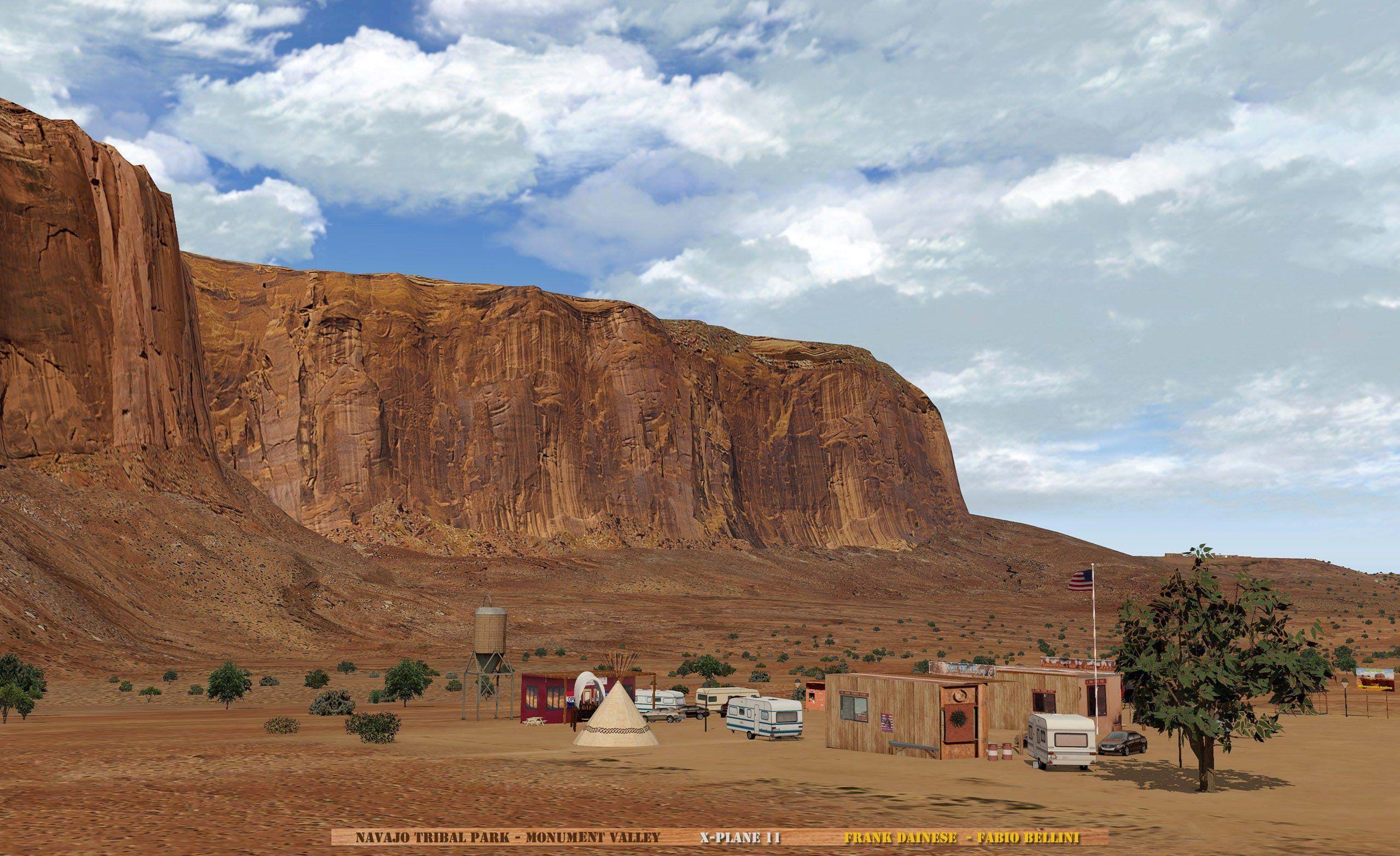 Frank Dainese Navajo Tribal Park for X-Plane