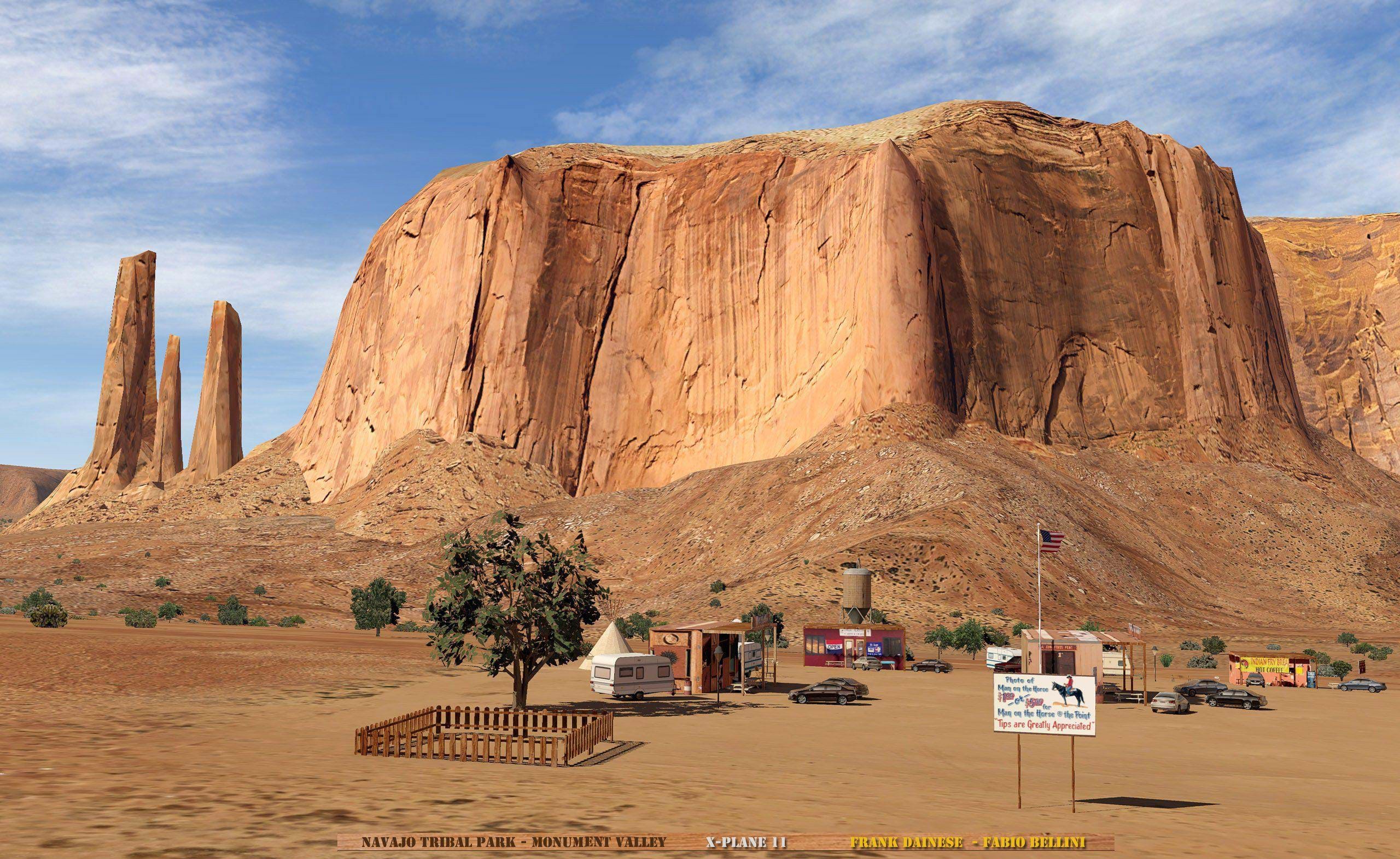 Frank Dainese Navajo Tribal Park for X-Plane