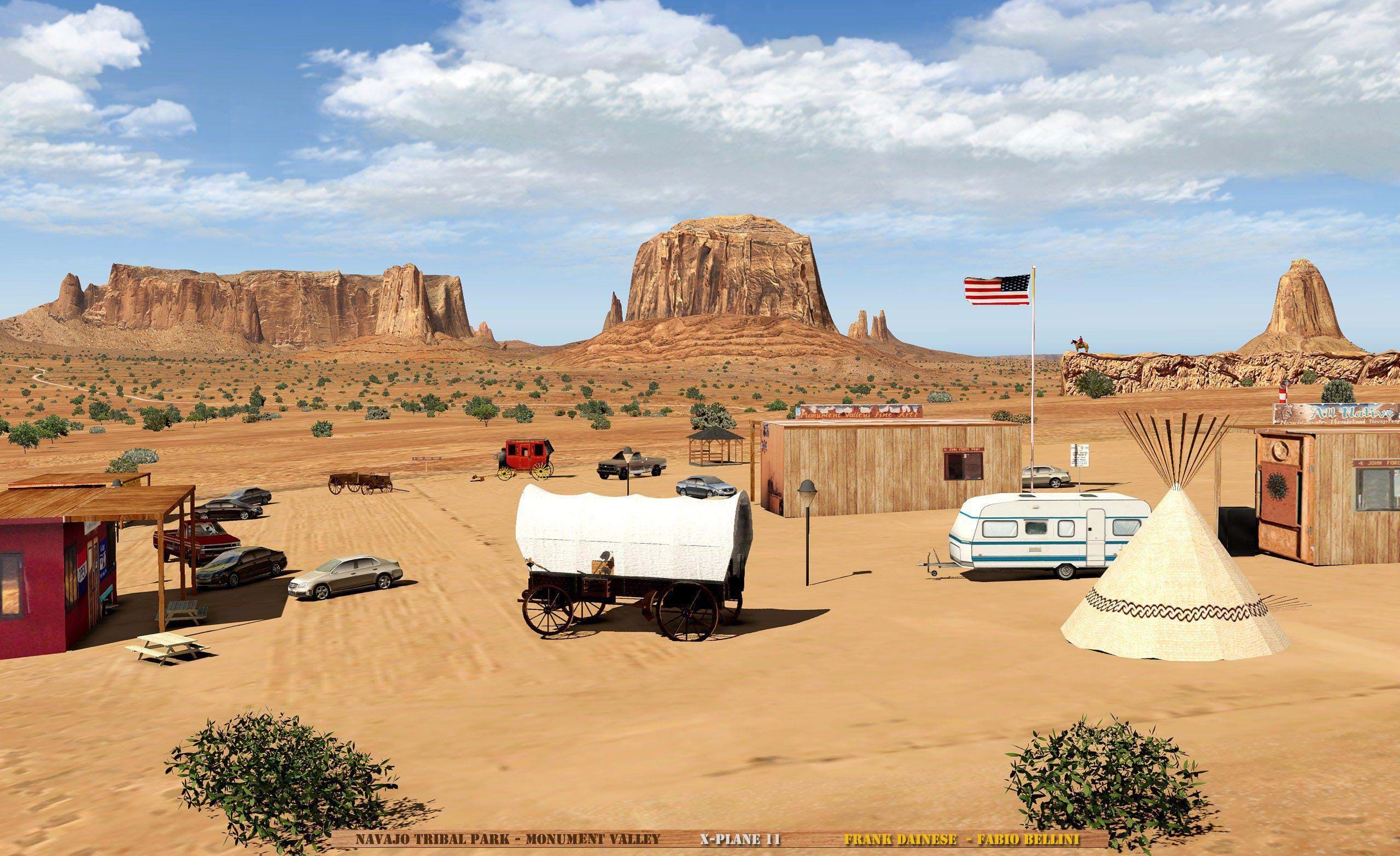 Frank Dainese Navajo Tribal Park for X-Plane