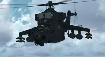 Nemeth Designs released the Mil Mi-35 "Super Hind" for FSX and P3D