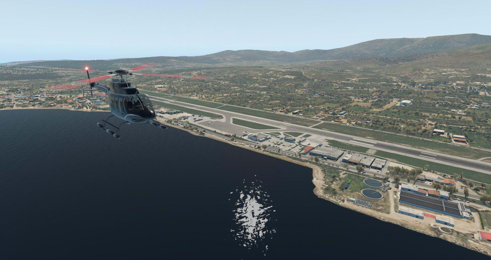 Review: Descent2View Chios Island National Airport for X-Plane