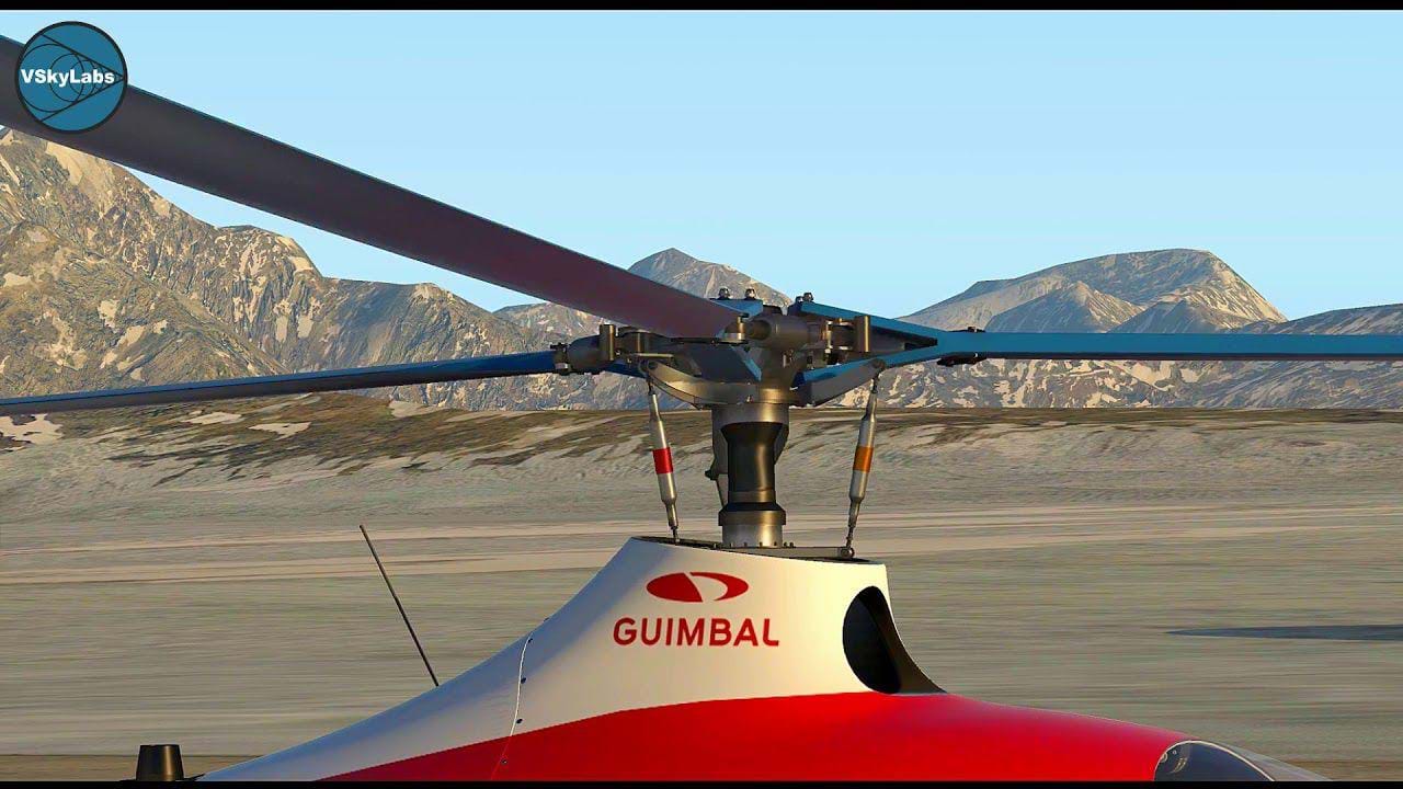 Video: VSKYLABS Cabri G2 for X-Plane rotor and fenestron animations