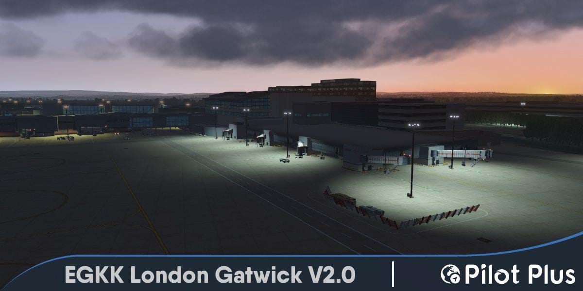 Pilot Plus London Gatwick V2.0 for X-Plane