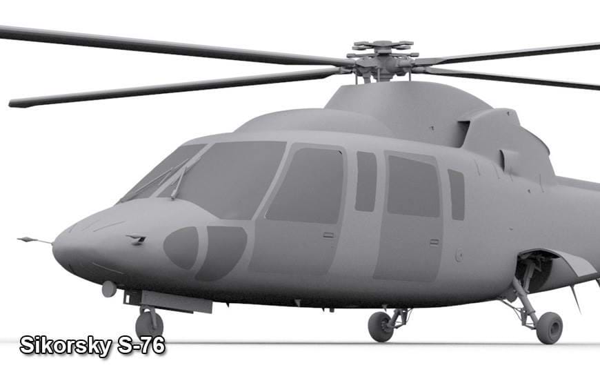 Nemeth Designs Sikorsky S-76 render