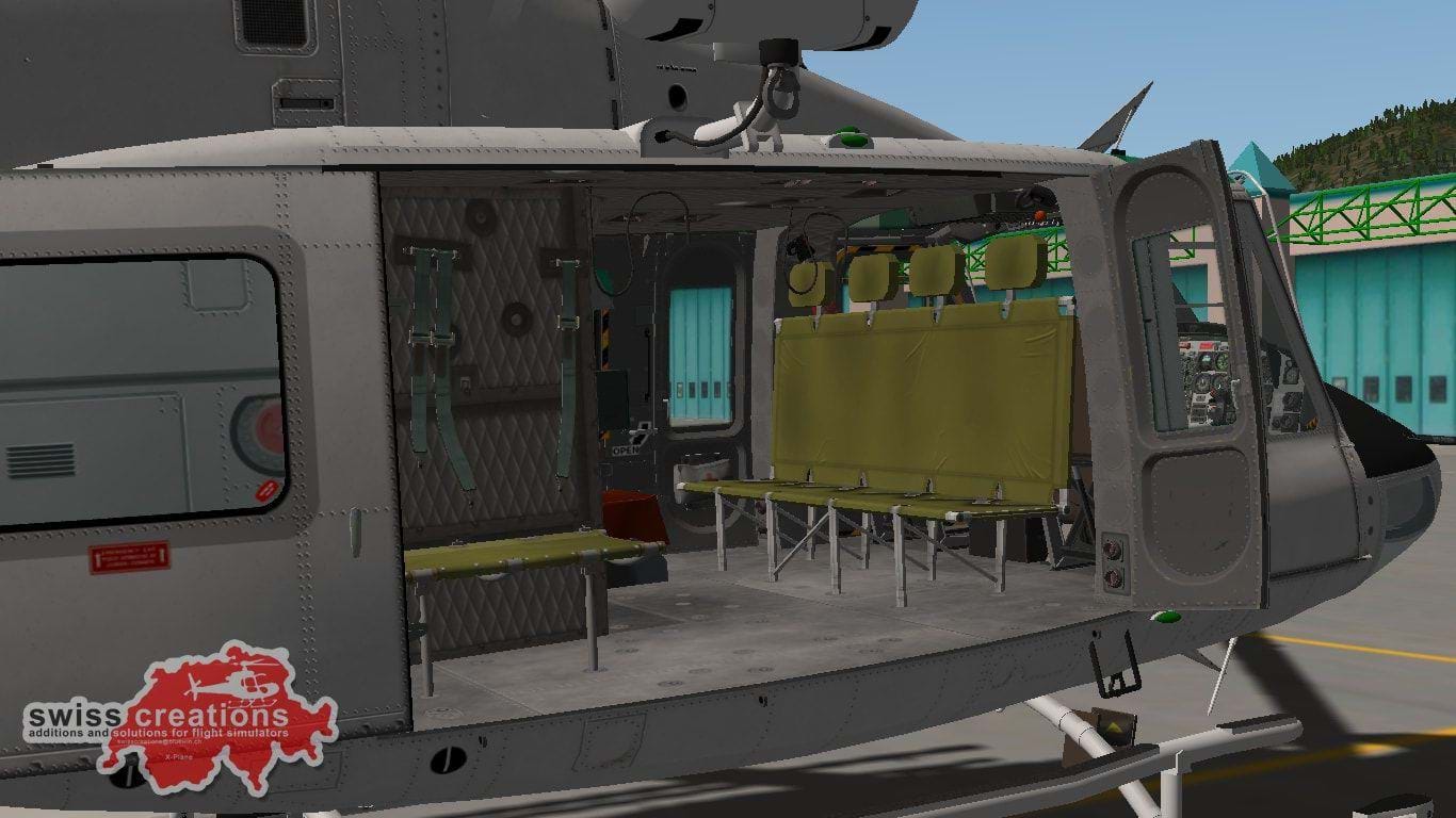 SwissCreations Bell 412 EP modification for the X-Trident Bell 412