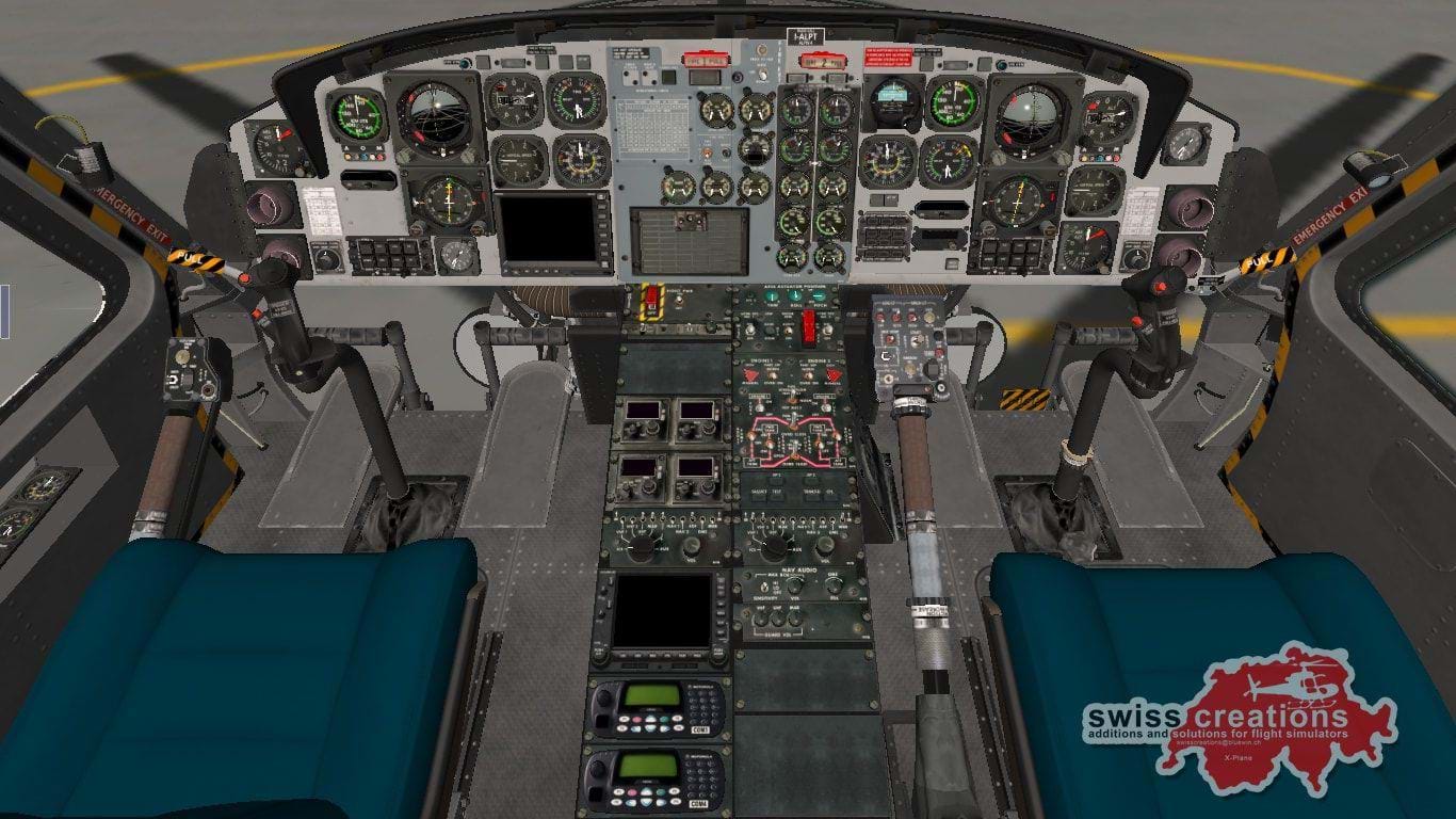 SwissCreations Bell 412 EP modification for the X-Trident Bell 412
