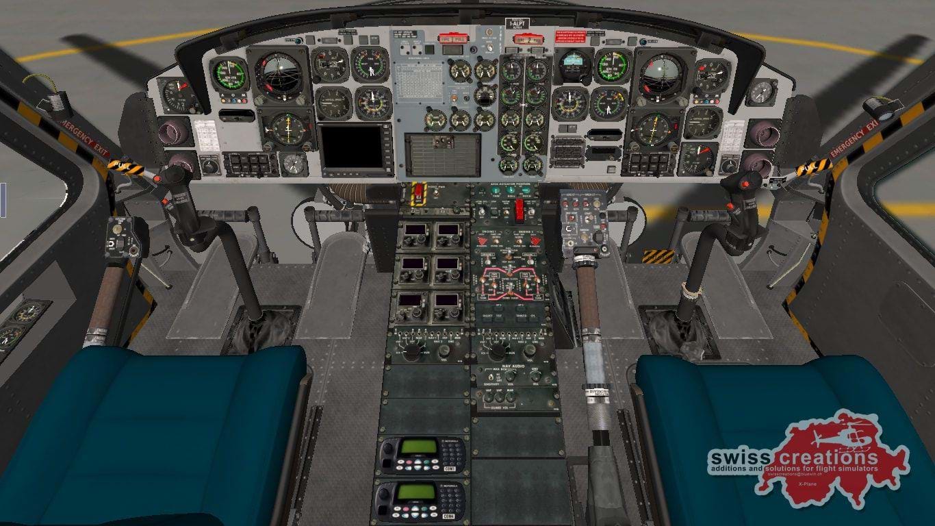 SwissCreations Bell 412 EP modification for the X-Trident Bell 412