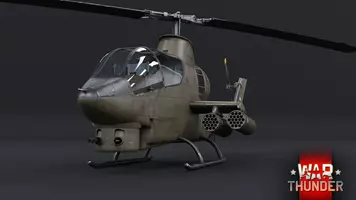 War Thunder shows the AH-1G