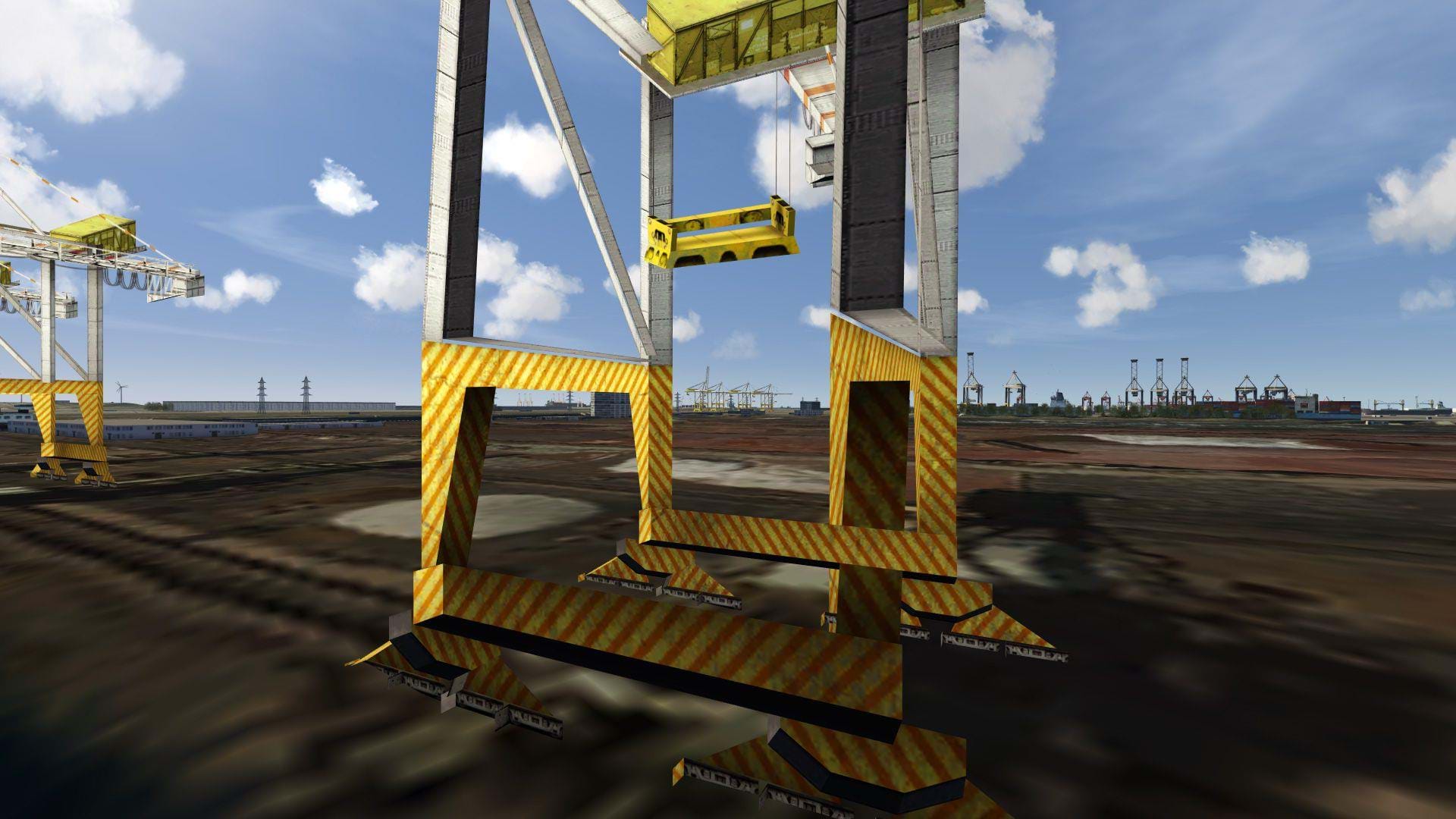 ORBX TrueEarth Netherlands for IPACS Aerofly FS2 - Harbor crane problem