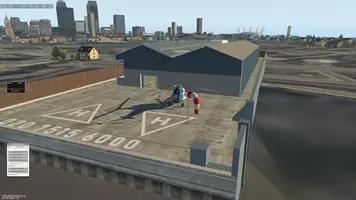 Charity Scenery Project Vanguard Heliport coming to X-Plane