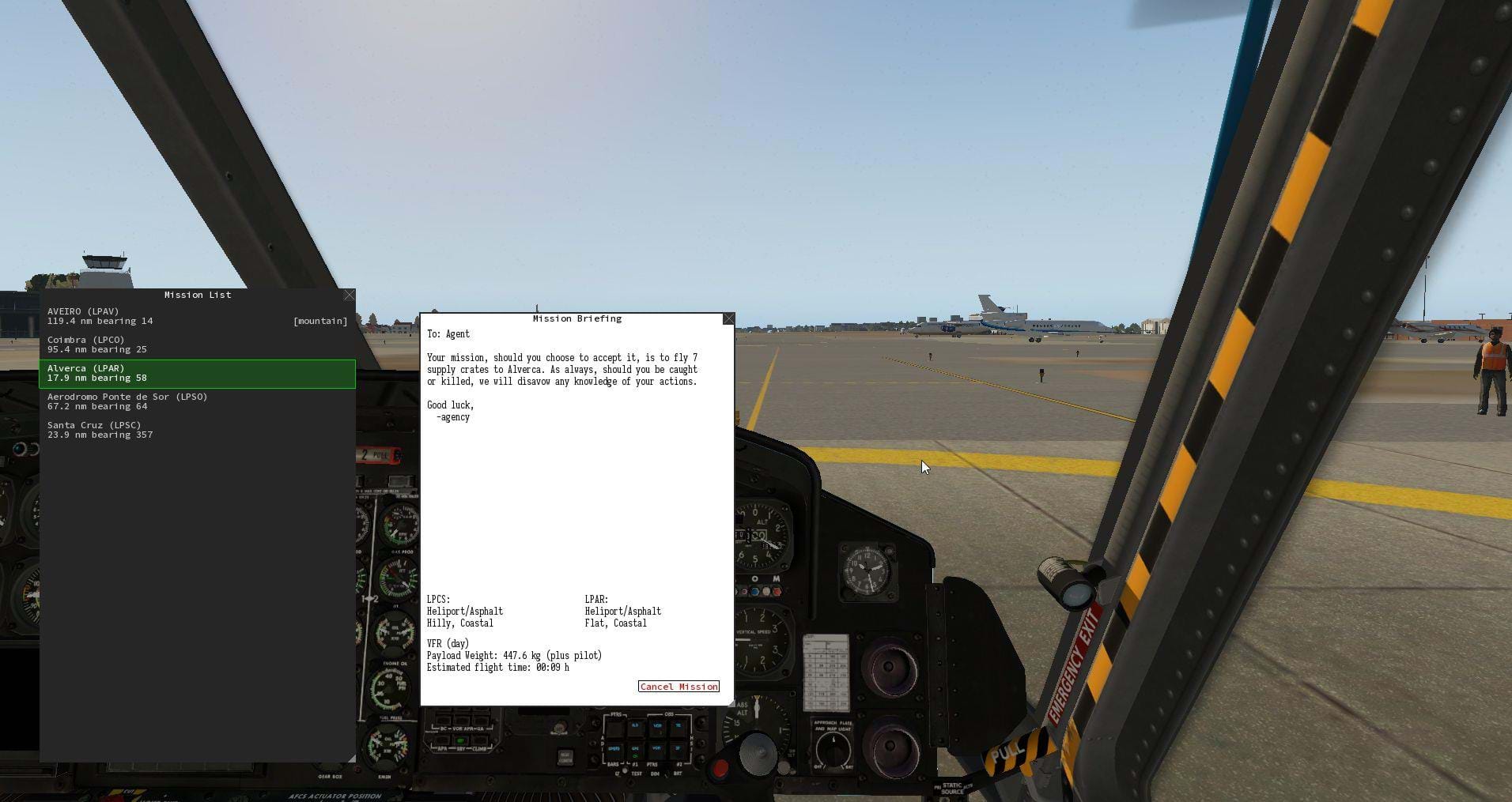Mission Generator for X-Plane - Mission accepted