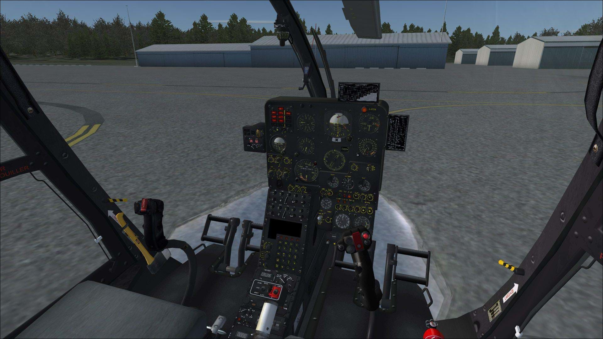 MP Design Studio Gazelle update - new military cockpit