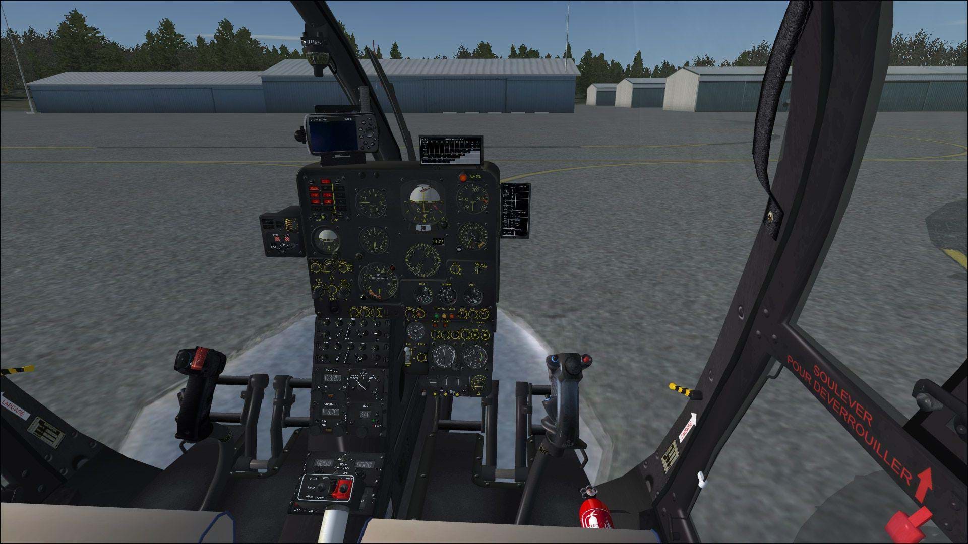 MP Design Studio Gazelle update - new civilian cockpit