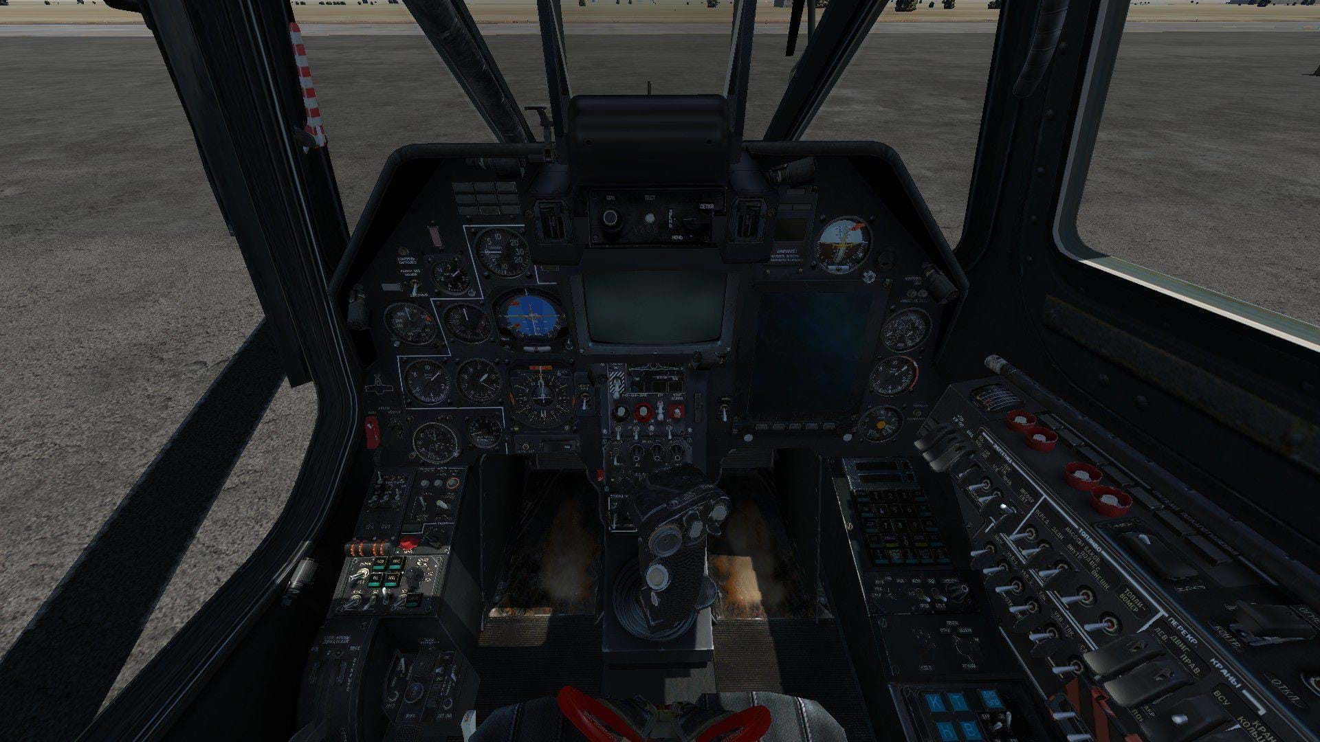 DCS Ka-50 Black Shark - cockpit