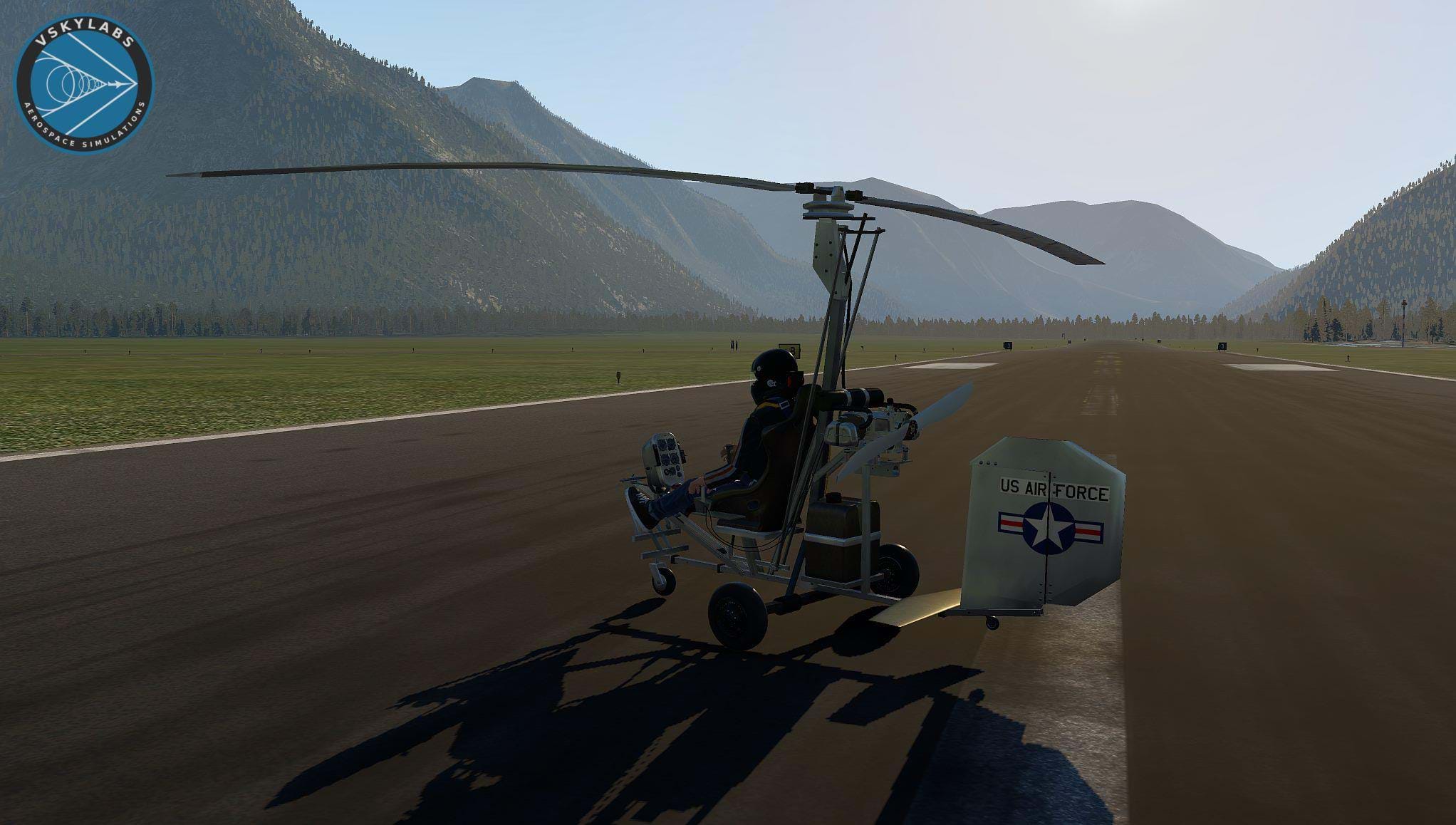 VSKYLABS B-8M Gyrocopter version v5.0 for X-Plane