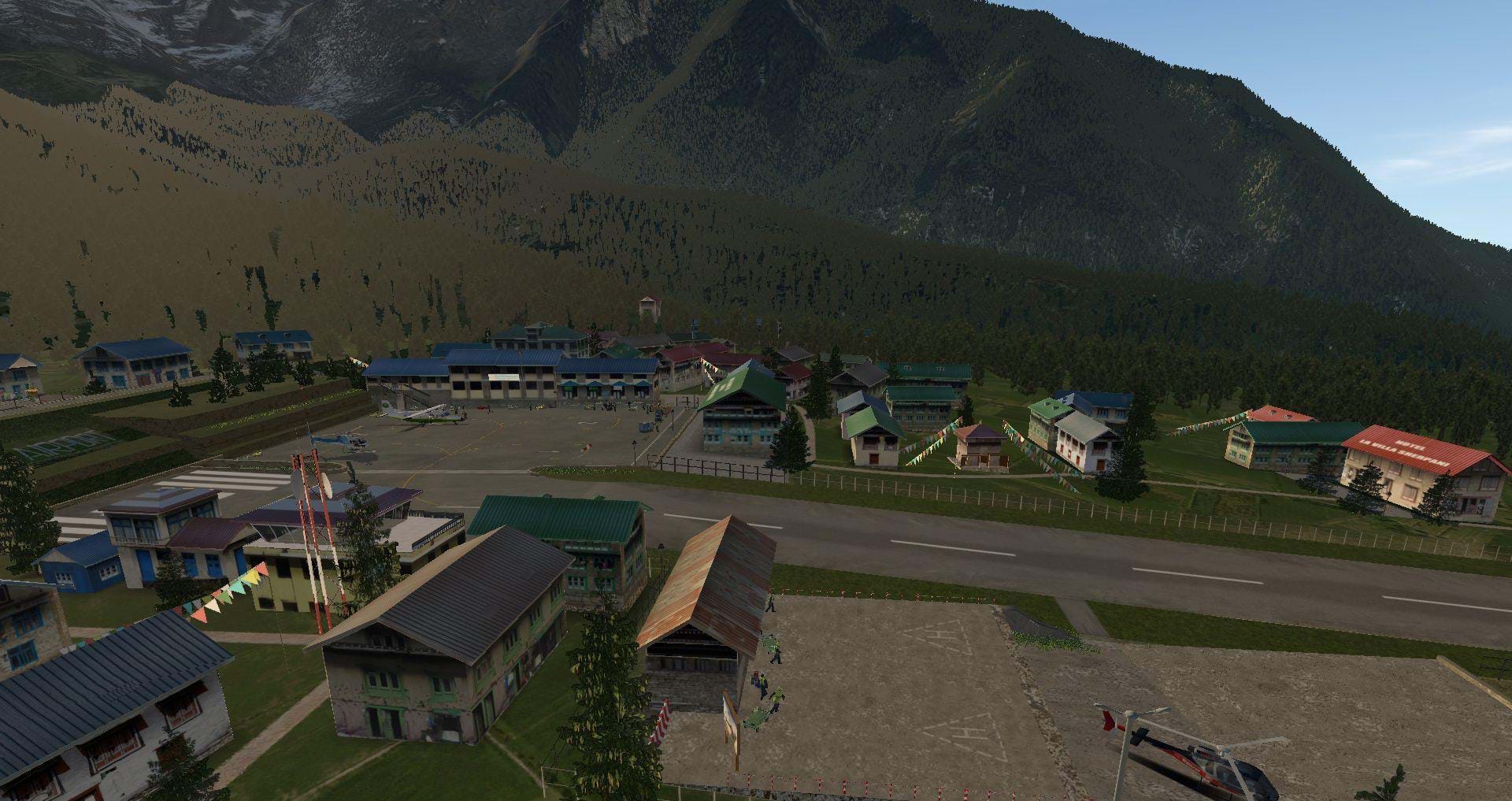 Frank Dainese and Fabio Bellini Everest Park 3D for X-Plane
