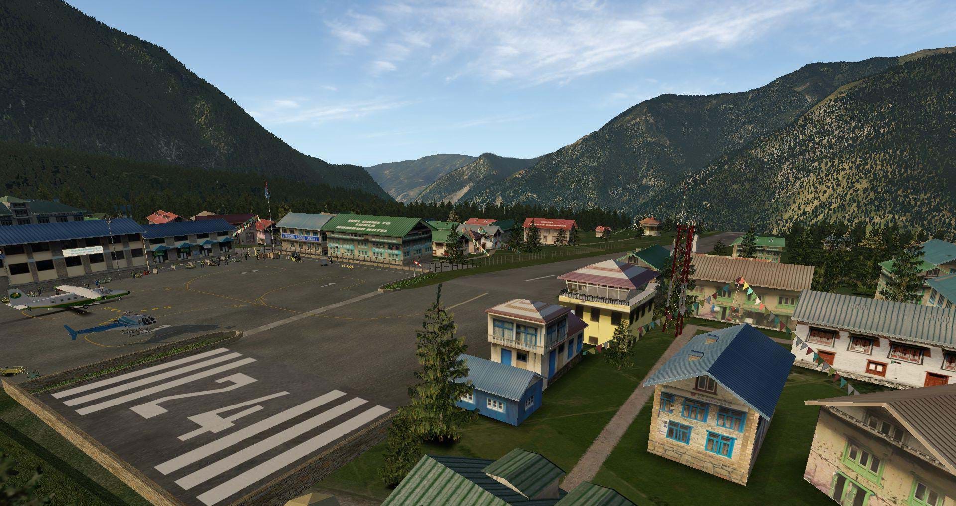 Frank Dainese and Fabio Bellini Everest Park 3D for X-Plane