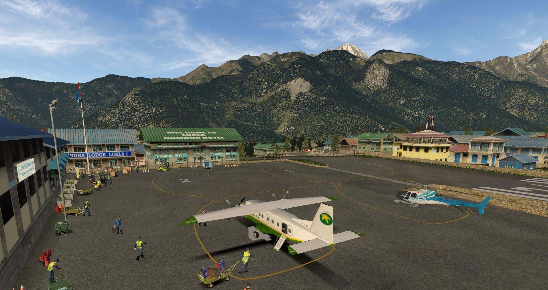 Frank Dainese and Fabio Bellini Everest Park 3D for X-Plane