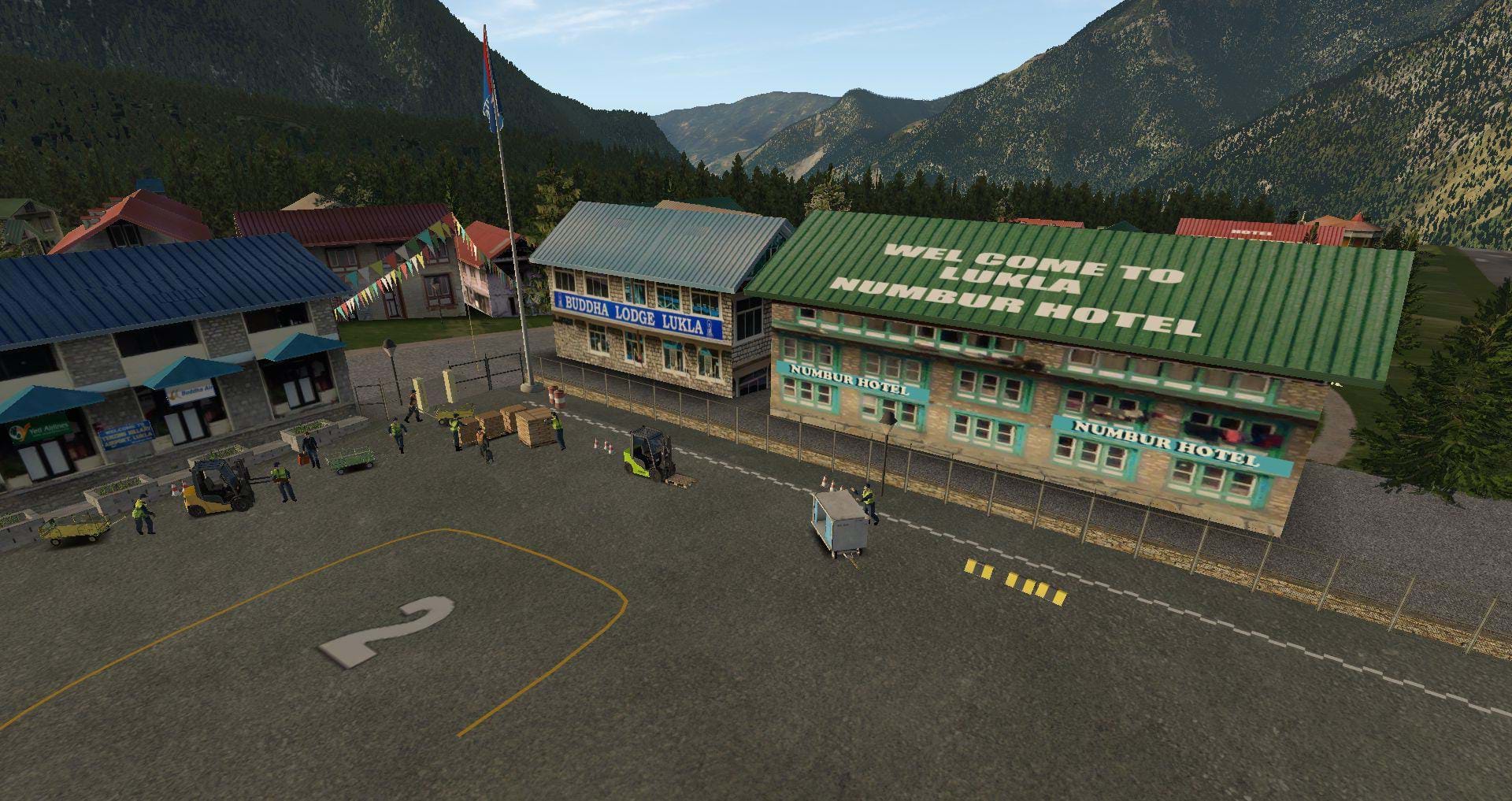 Frank Dainese and Fabio Bellini Everest Park 3D for X-Plane