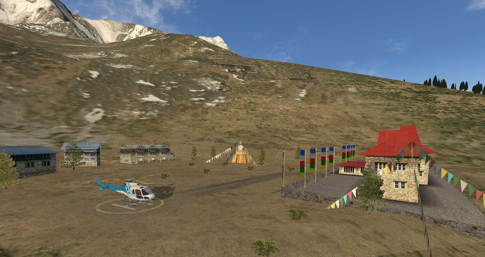 Frank Dainese and Fabio Bellini Everest Park 3D for X-Plane