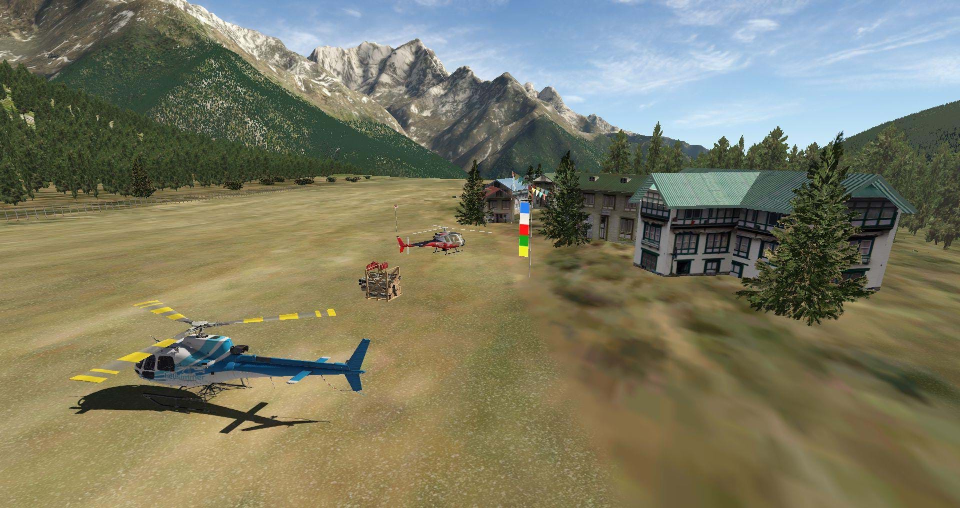 Frank Dainese and Fabio Bellini Everest Park 3D for X-Plane