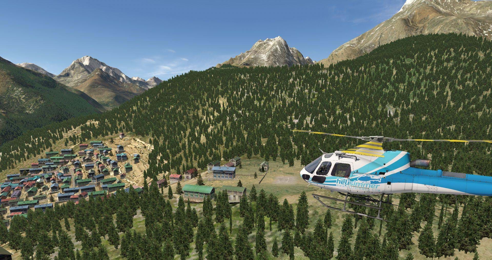 Frank Dainese and Fabio Bellini Everest Park 3D for X-Plane