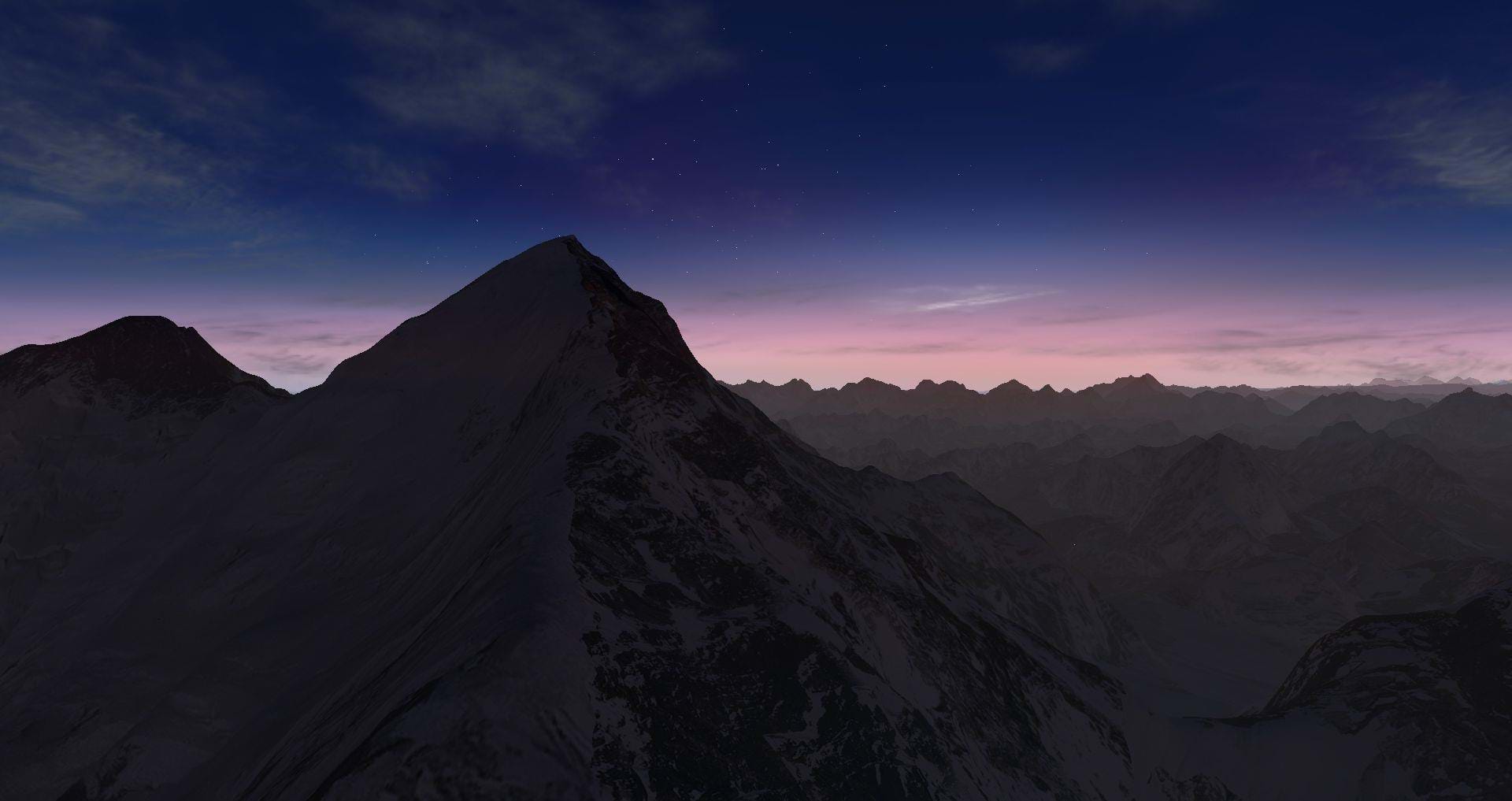 Frank Dainese and Fabio Bellini Everest Park 3D for X-Plane
