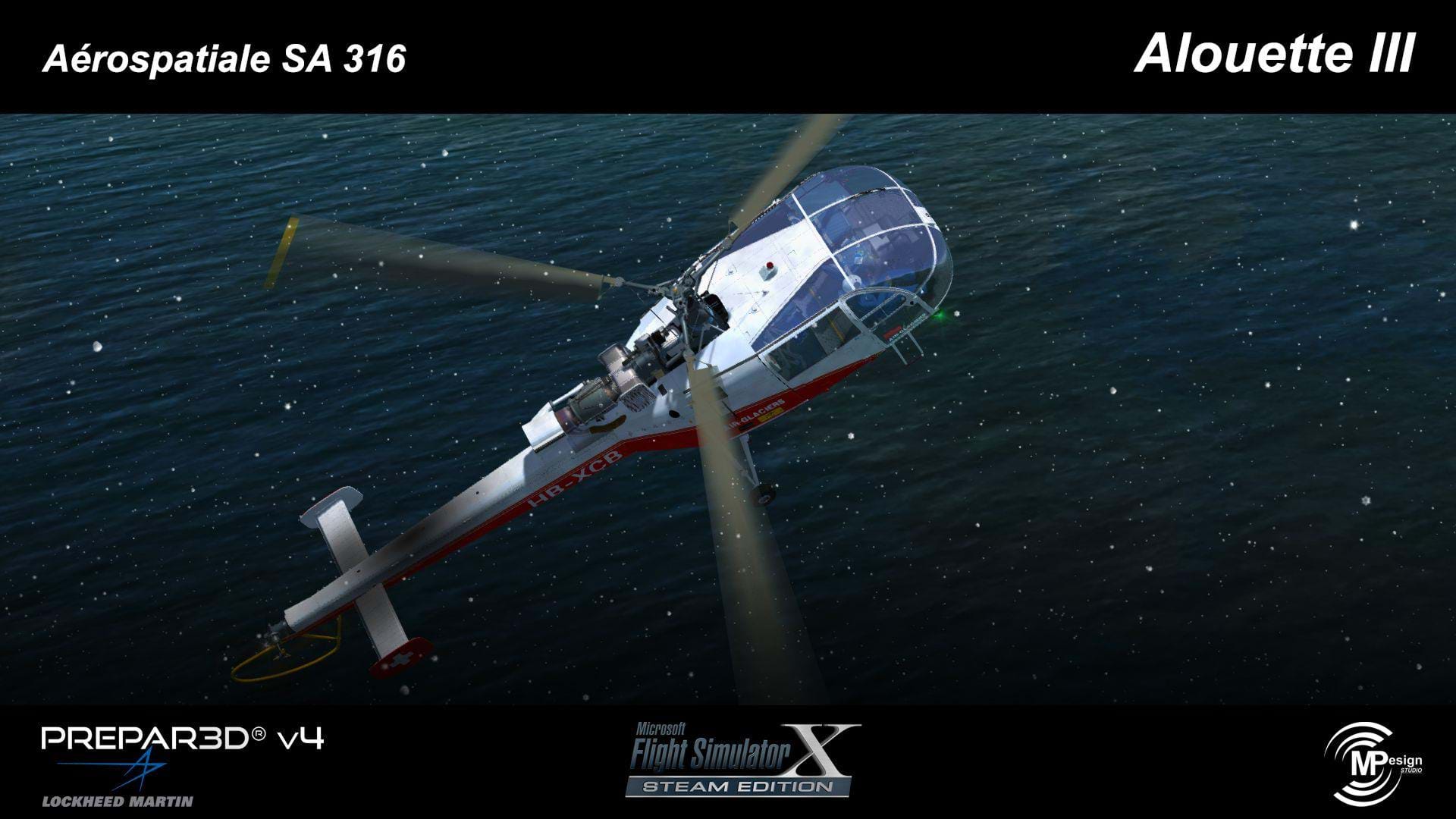 MP Design Studio Alouette III for FSX and P3D
