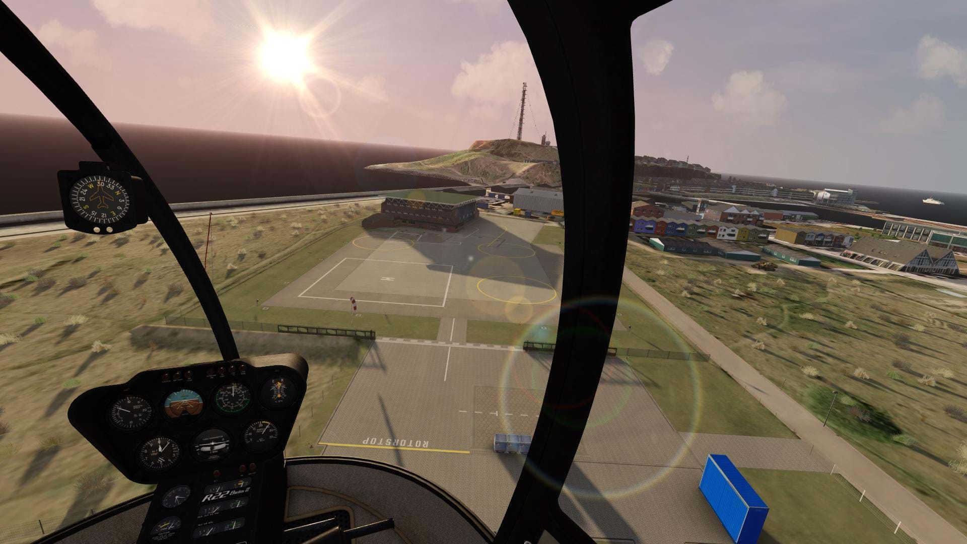 Helgoland scenery for Aerofly FS2 - helipads