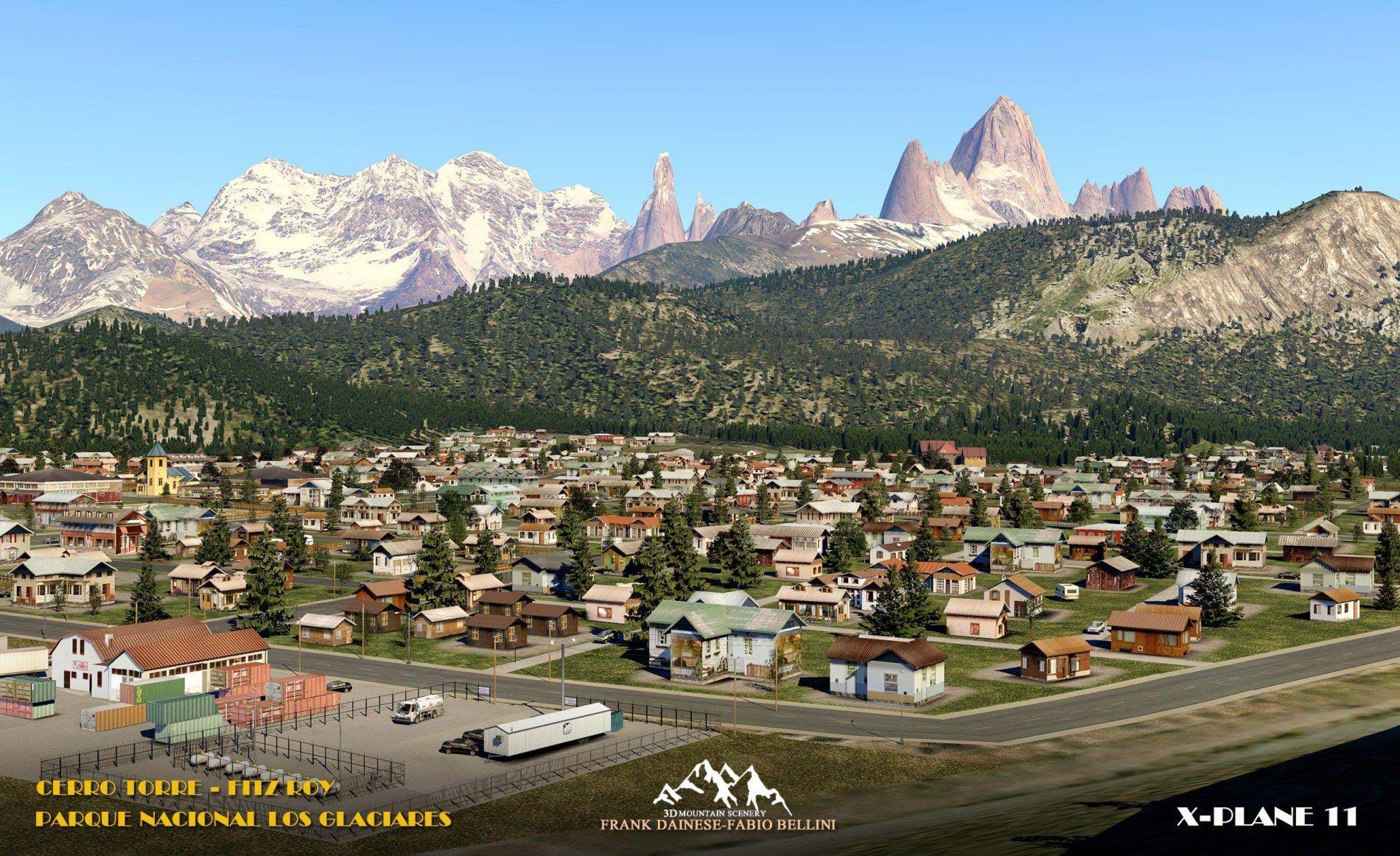 Frank Dainese and Fabio Bellini announce Cerro Torre and Fitz Roy for X-Plane