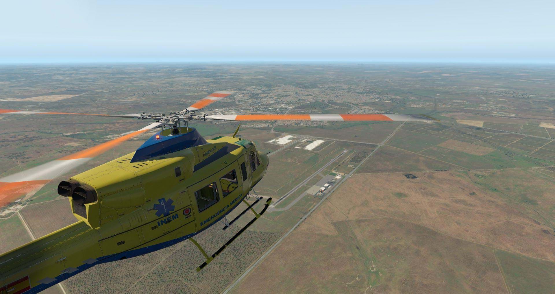 X-Trident Bell 412 - EC-MAZ INEM livery