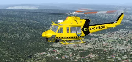 Repaint for Cera's Bell 412: VHVAA